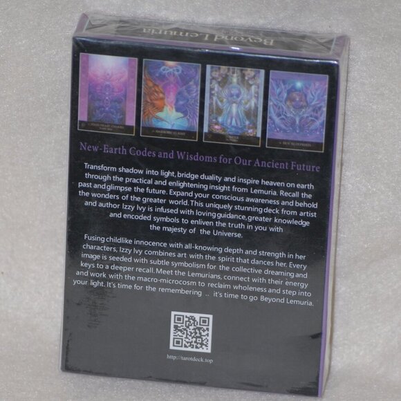 NWT Beyond Lemuria Oracle Cards Tarot Deck New Earth Codes and Wisdoms - Picture 2 of 4